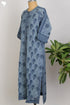 Khaadi Cotton Button Down Kurta With Floral Block Print