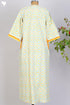 40s Cotton Kaftan In Floral Print