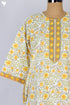 40s Cotton Kaftan In Floral Print