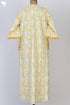 40s Cotton Kaftan In Floral Print