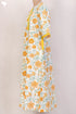 40s Cotton Kaftan In Floral Print