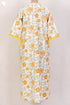 40s Cotton Kaftan In Floral Print