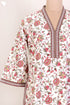40s Cotton Kaftan In Floral Print