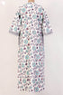 40s Cotton Kaftan In Floral Print