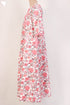 40s Cotton Kaftan In Floral Print