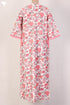 40s Cotton Kaftan In Floral Print