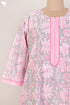 40s Cotton Kaftan In FloralBlock Print