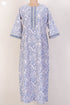 40s Cotton Kaftan In Paisley Print