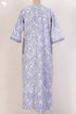 40s Cotton Kaftan In Paisley Print