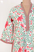 40s Cotton Kaftan In Floral Print