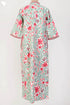 40s Cotton Kaftan In Floral Print