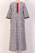 40s Cotton Kaftan In Floral Print