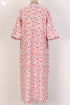 40s Cotton Kaftan In Floral Print