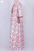 40s Cotton Kaftan In Floral Print