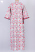 40s Cotton Kaftan In Floral Print
