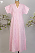 40s Cotton Kaftan in Floral Hand Screen Print