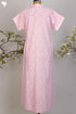 40s Cotton Kaftan in Floral Hand Screen Print