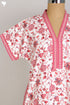 40s Cotton Kaftan In Floral Print