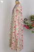 40s Cotton Kaftan In Floral Print