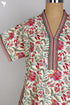 40s Cotton Kaftan In Floral Print