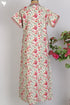 40s Cotton Kaftan In Floral Print