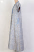 Bizzy Lizzy Kaftan in Blue Floral Block Print