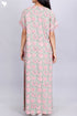 Bizzy Lizzy Kaftan in Floral Block Print