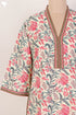 40s Cotton Kaftan In Floral Print