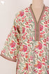 40s Cotton Kaftan In Floral Print