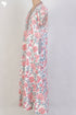 40s Cotton Kaftan In Floral Print