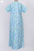 40s Cotton V- Neck Kaftan In Paisley Print