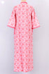 Bizzy Lizzy Full Sleeved Kaftan In Floral Block Print