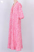 Bizzy Lizzy Full Sleeved Kaftan In Floral Block Print