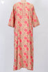 Bizzy Lizzy Full Sleeved Kaftan In Floral Block Print