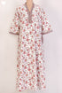 60s Cotton Kaftan In Floral Print