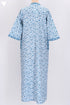 60’s Cotton Full Sleeved Kaftan In Floral Print