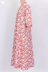 60’s Cotton Full Sleeved Kaftan In Floral Print