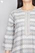 60’s Cotton Zipper Kaftan In Floral Print