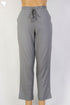 Cambric Cotton Pants in Smoky Grey