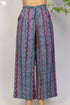 100% Khaadi Cotton Palazzo Pant With Graphic Block Print