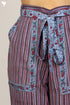 100% Khaadi Cotton Pant With Striped Block Print