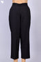 Cambric Cotton Cropped Pants With Elasticated Waistband