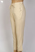 Cotton Twill Lounge Pants in Beige