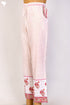 Cambric Cotton Block Printed Pants With Elasticated WaistBand