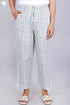 Cambric Cotton Pants in Block Print