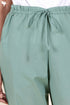 Cambric Cotton Pants In Green