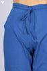 Cambric Cotton Pants In Prussian Blue