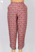 Cambric Cotton Cropped Printed Pant