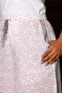 Cambric Cotton Block Printed Pants With Elasticated Waist Band