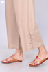 Cotton Palazzo Trousers With Button Detailing